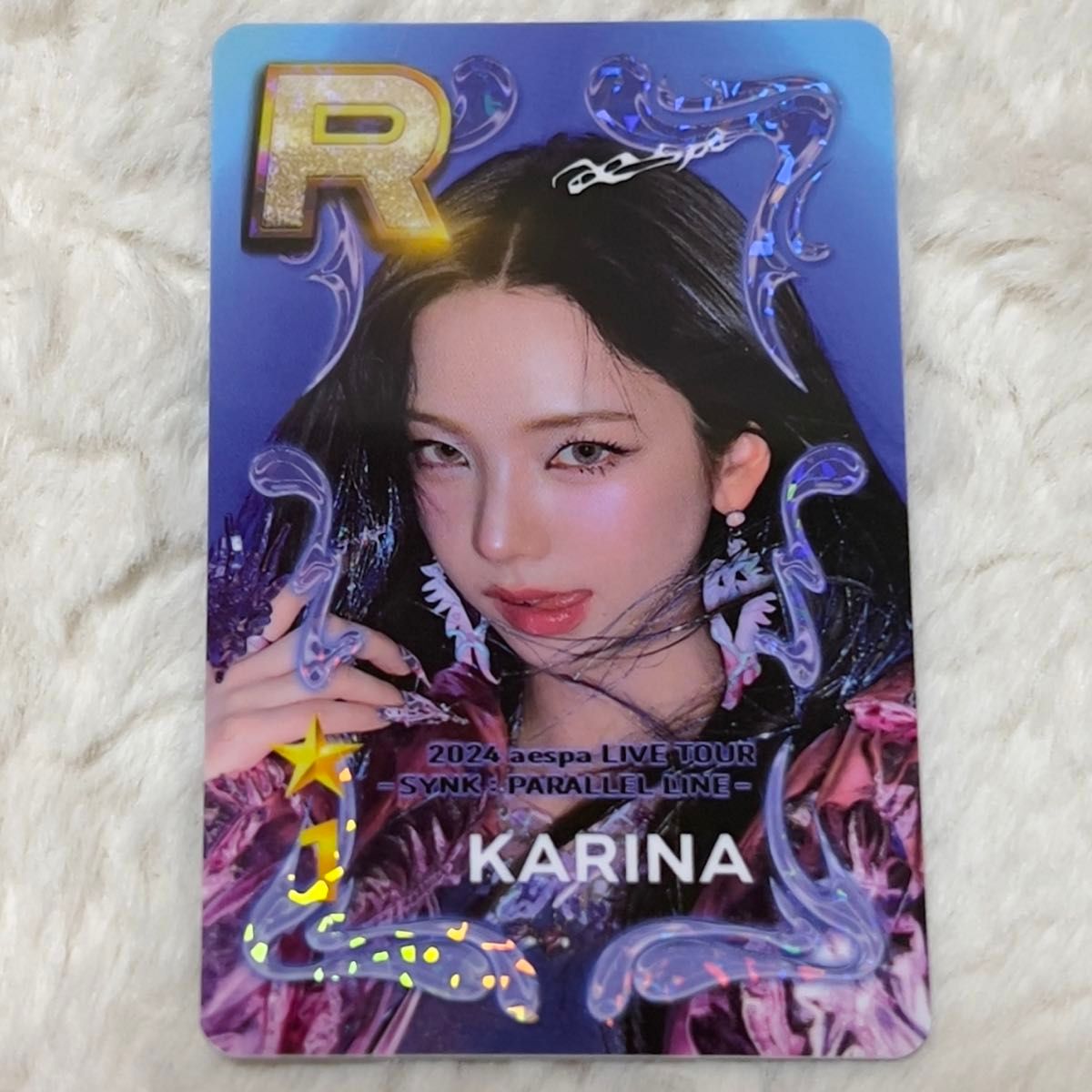 aespa カリナ SMT トレカ aespa カリナ SM TOWN SMT AR スロット
