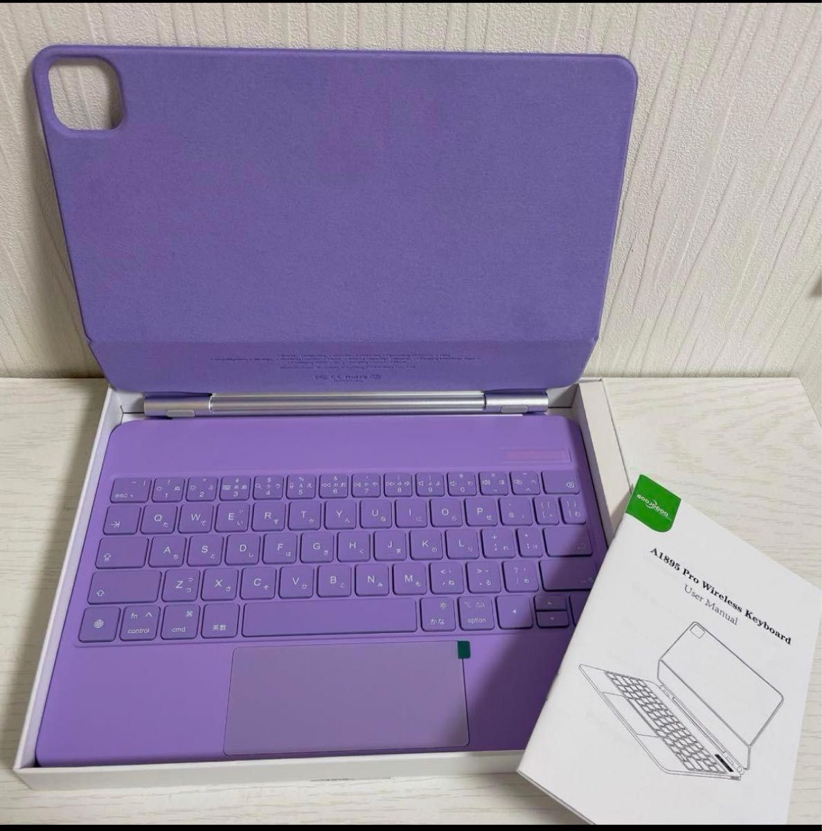マジックキーボード GOOJODOQ iPad Pro 11 パープル 紫｜Yahoo!フリマ
