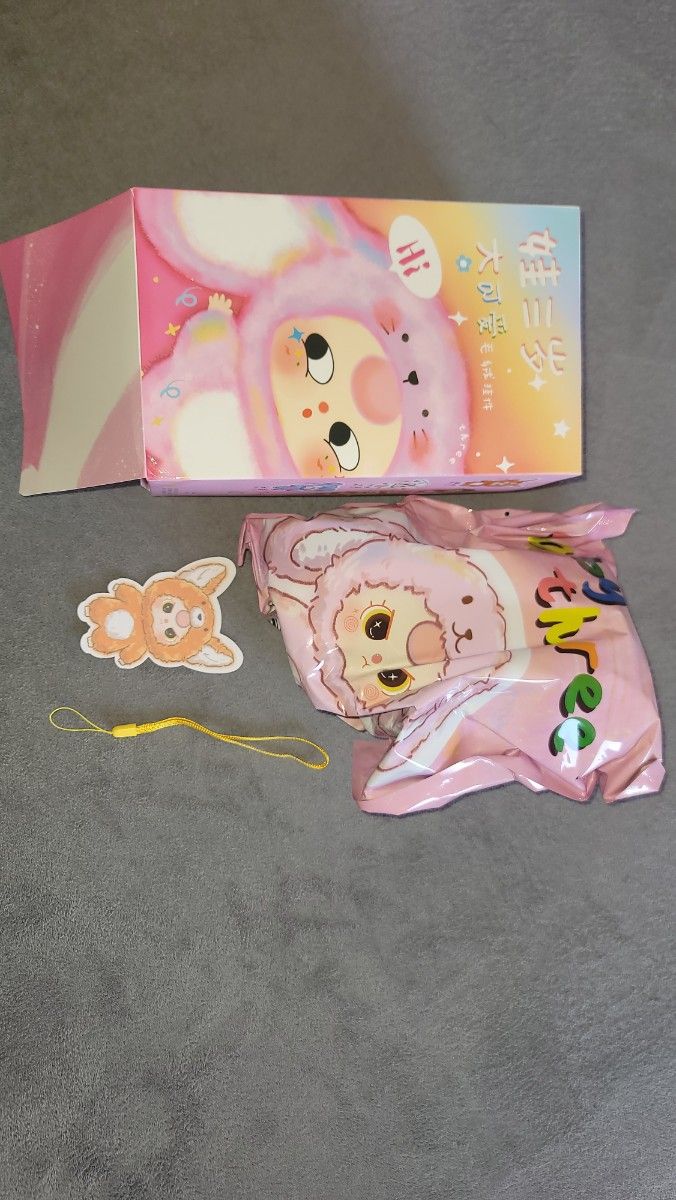 Baby three V3 LITTLE FOX ベイビースリー小さなキツネ labubu 1個