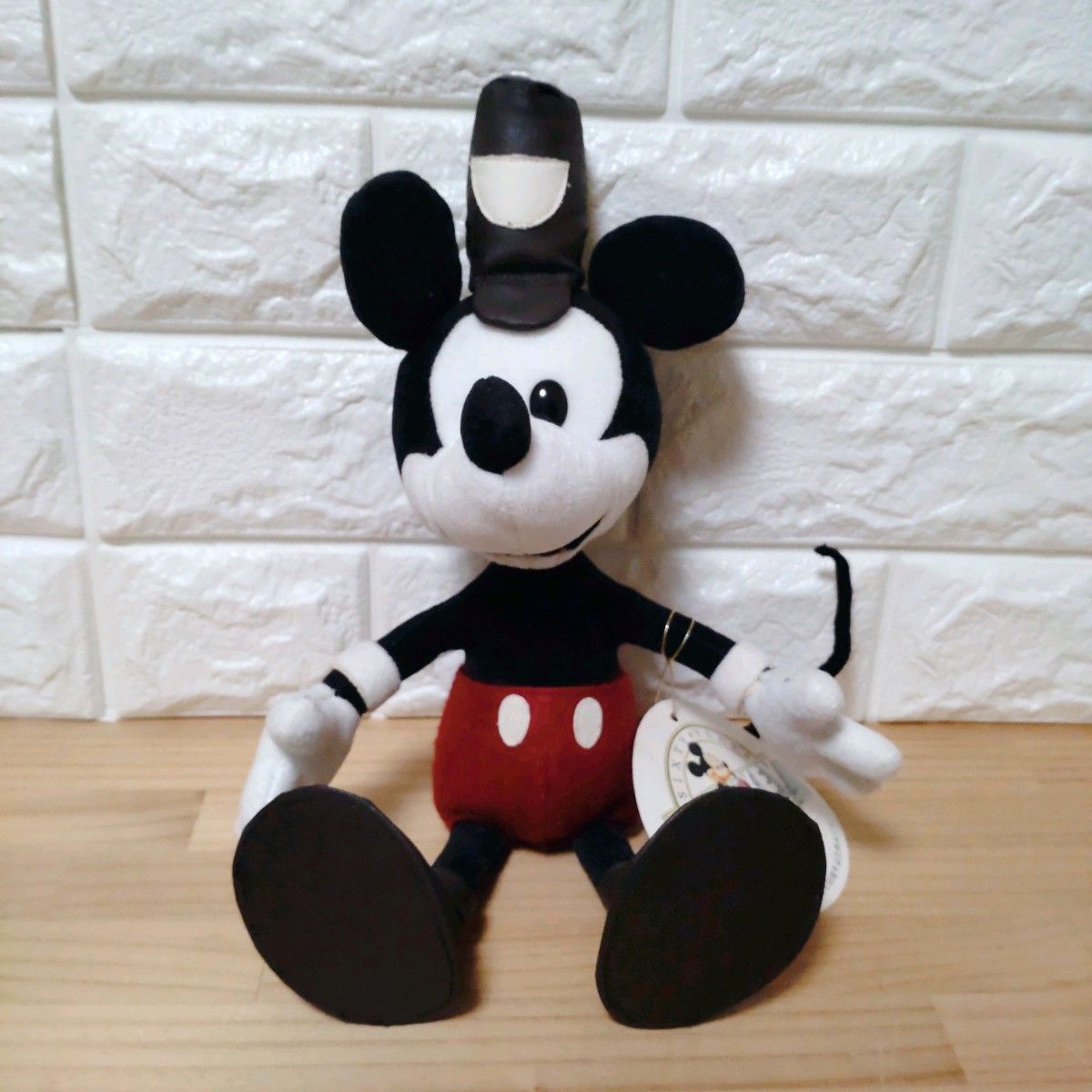 激レア】 ディズニー ミッキー 誕生 60周年 ぬいぐるみ レトロ｜Yahoo