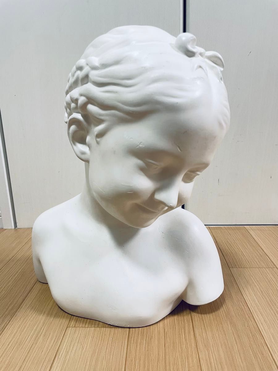 良品】ドナテルロ 少女胸像 デッサン用 石膏像 オブジェ｜Yahoo!フリマ