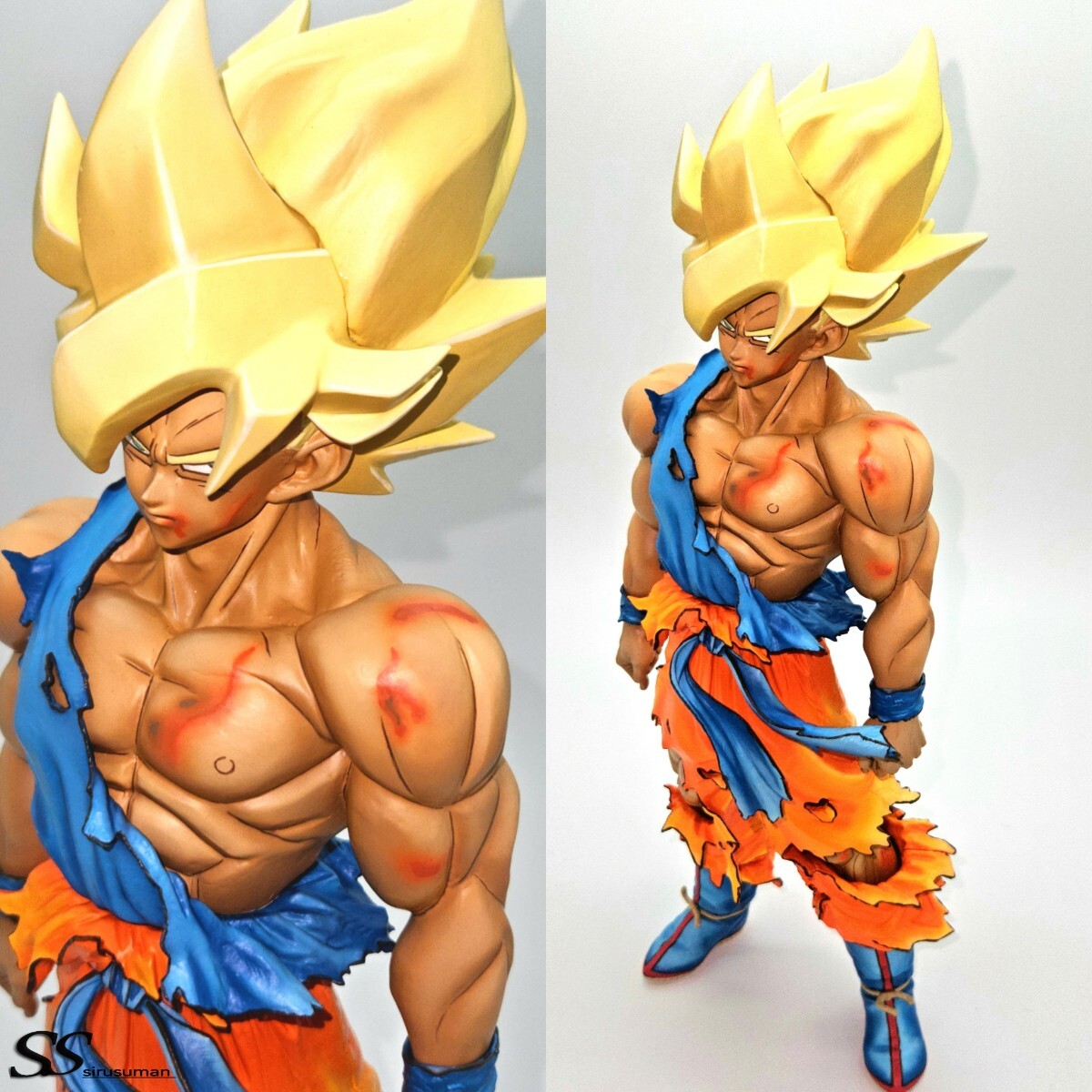 Yahoo!オークション - ドラゴンボール SMSP 孫悟空 二次元 リペイント