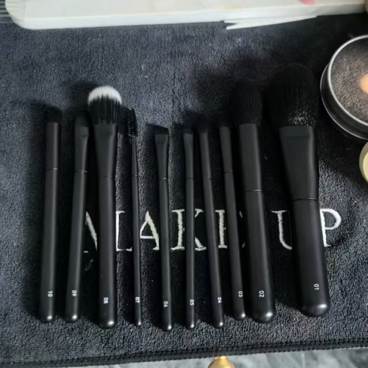 SOYO メイクブラシ10本セット ケース付MIYABI SOYO メイクブラシ10本