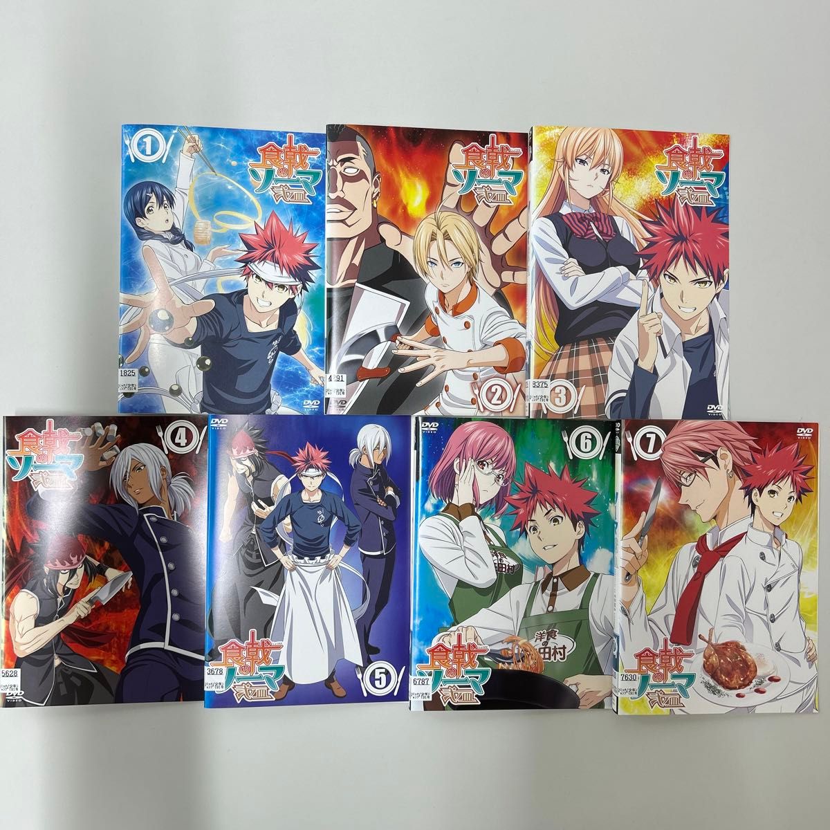 食戟のソーマ DVD 無印 全12巻 弐ノ皿 全7巻 全19巻 全巻セット