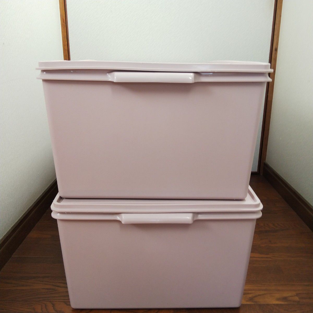 タッパーウェア「ディープロングスーパーケース」衣装ケース 56L