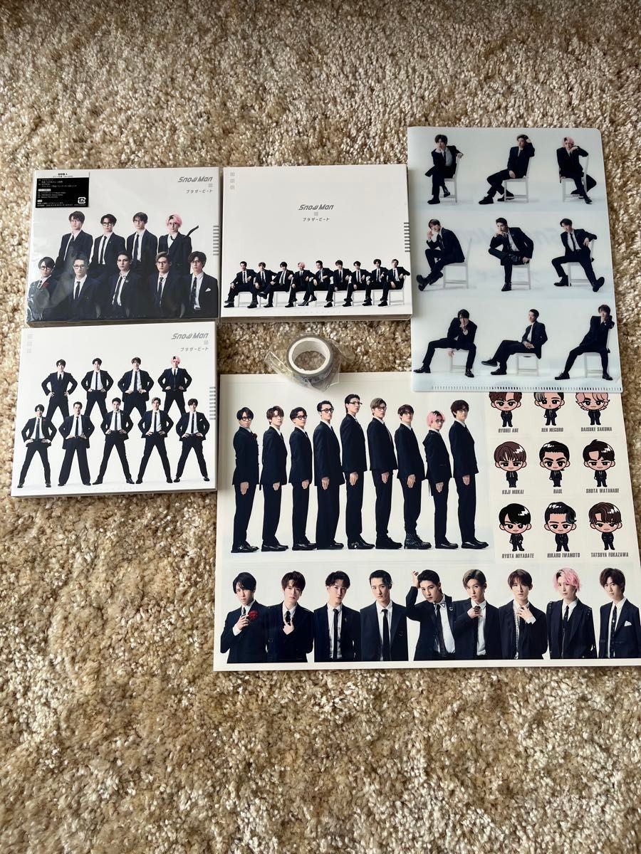 SnowMan スノーマン CD まとめ売り 特典大量 セット｜Yahoo!フリマ（旧
