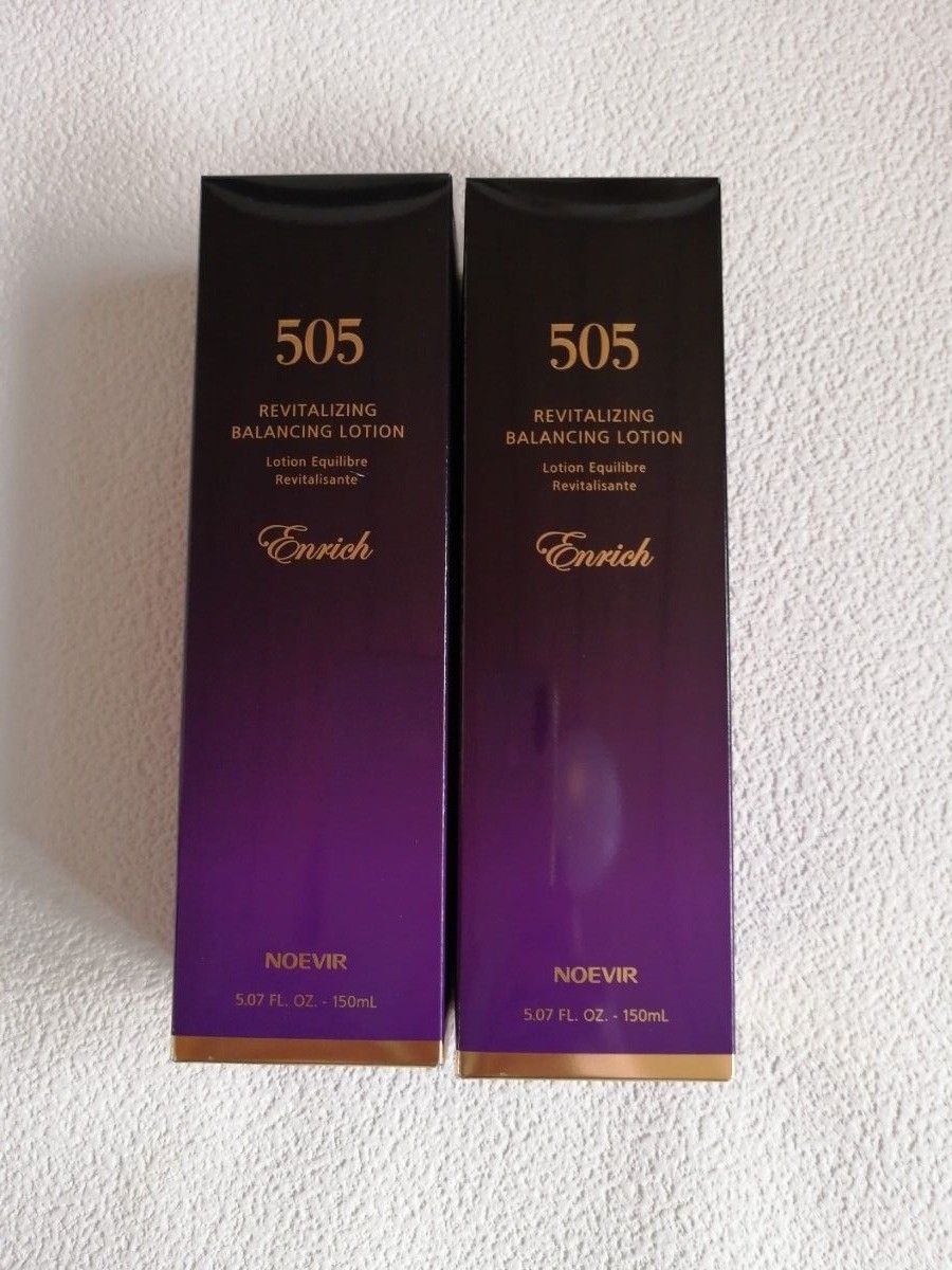 ノエビア505エンリッチローション2本&505ミニサンプル2個