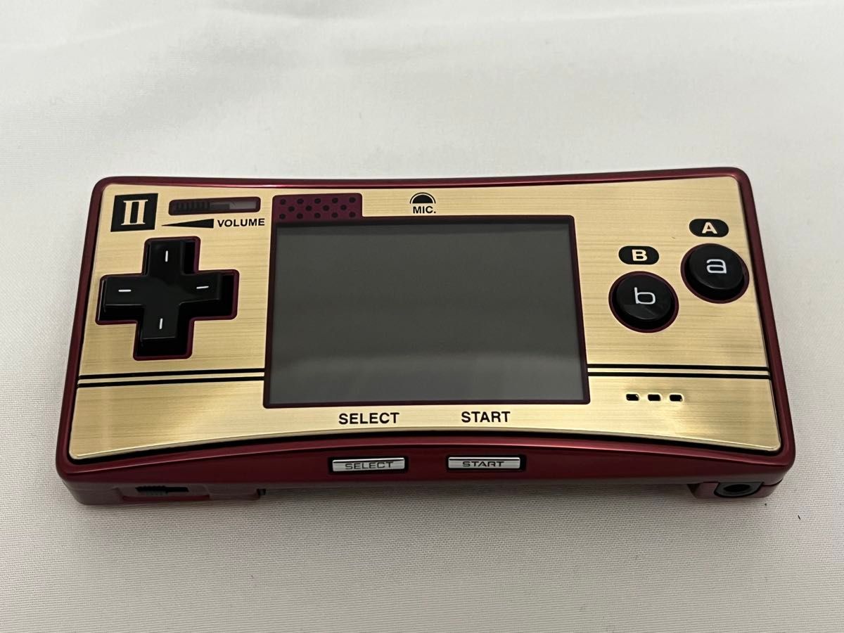 非動作品】ゲームボーイミクロ限定ファミコンIIコンフェイスプレート