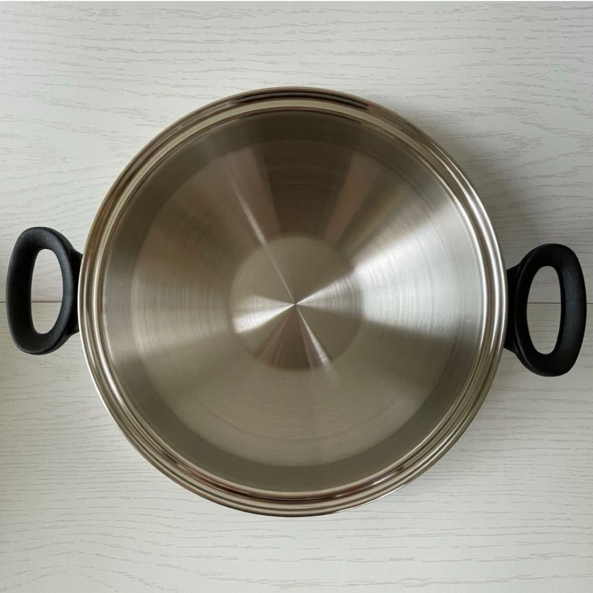 Amway Queen アムウェイ クィーンウォック 網2点 中華鍋 両手鍋 深鍋