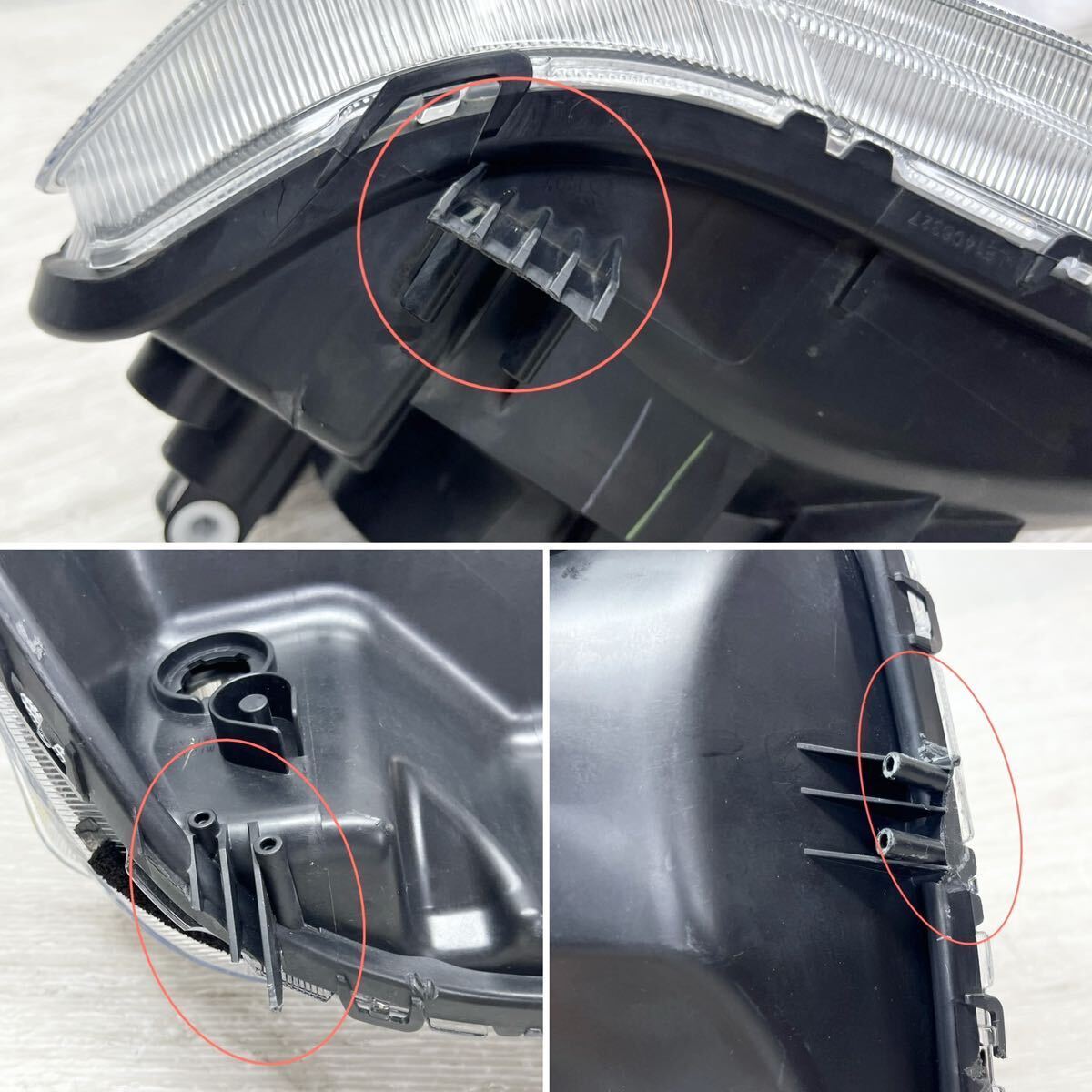 送料込 即決 エブリィ DA17V 純正 ハロゲン 左 ヘッドライト ランプ