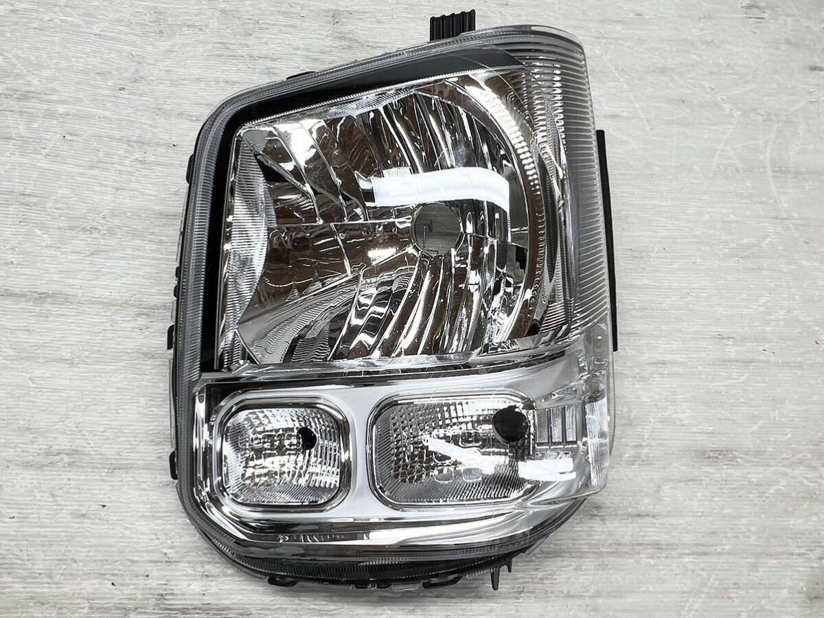 送料込 即決 エブリィ DA17V 純正 ハロゲン 左 ヘッドライト ランプ