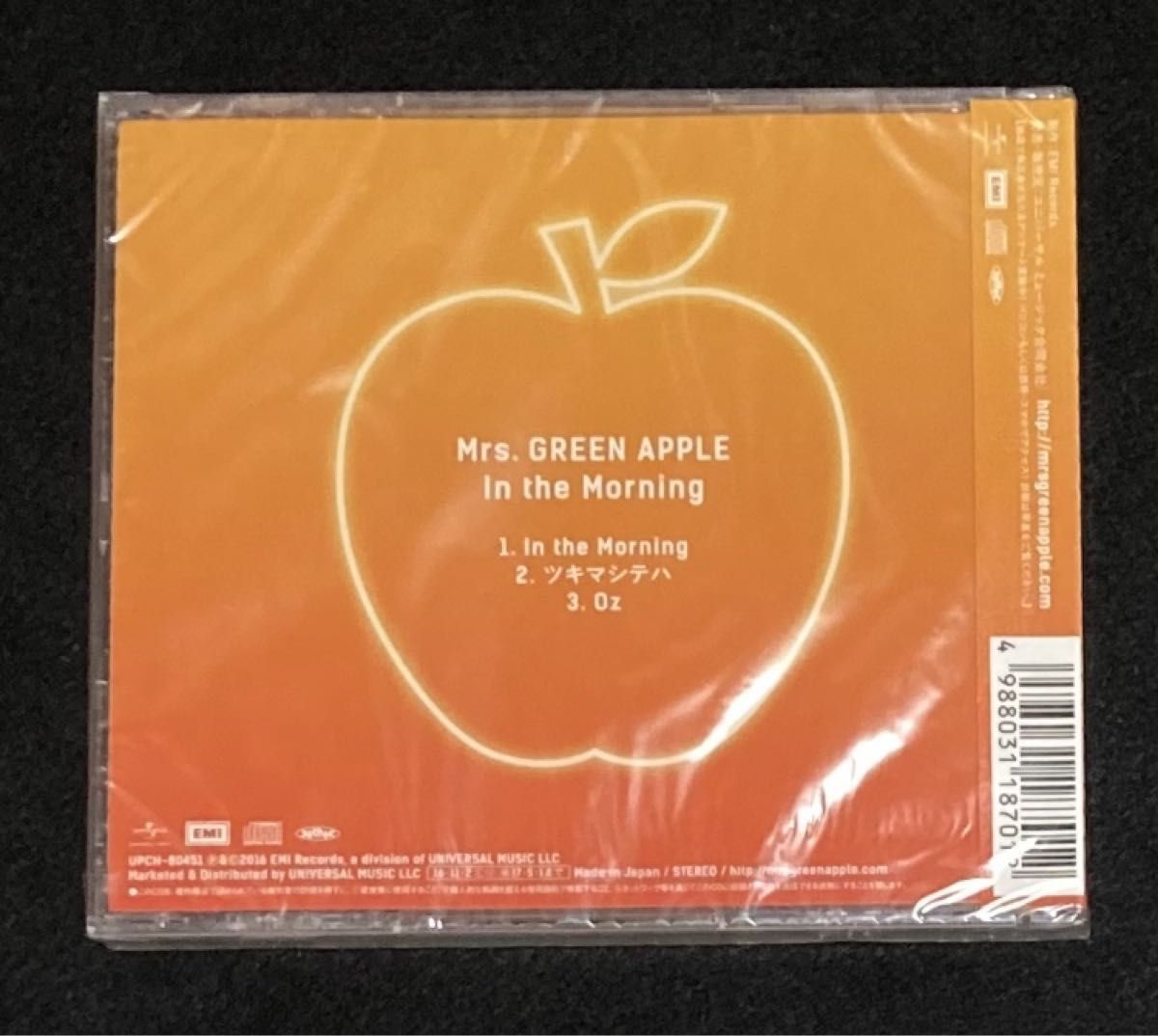 新品未開封 Mrs GREEN APPLE シングル In the Morning CD ミセス cw