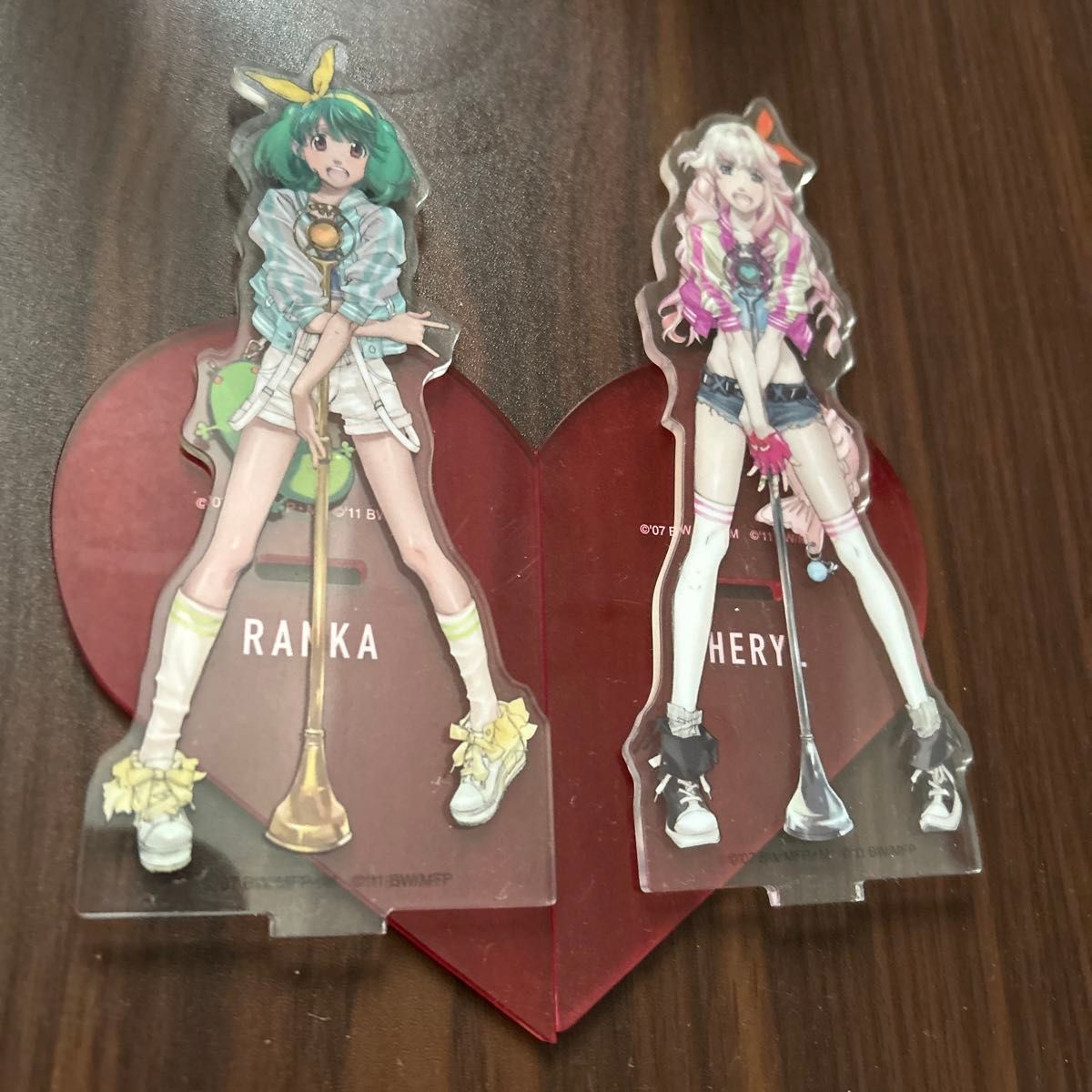 ランカ・リー シェリル・ノーム アクリルスタンド マクロスf｜Yahoo