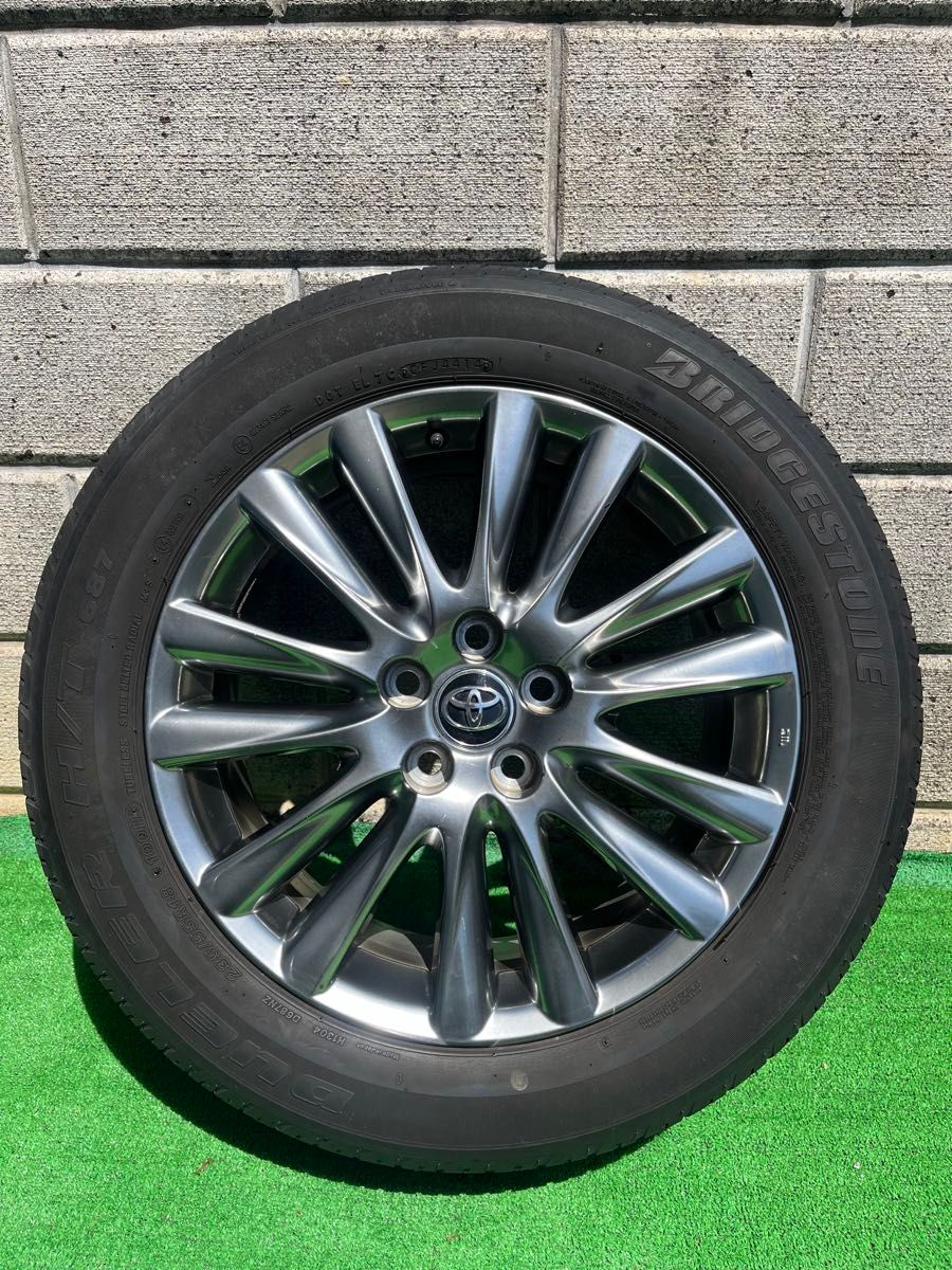 TOYOTA トヨタ ハリアー60系プレミアム 純正中古ホイール 4本7 5J18
