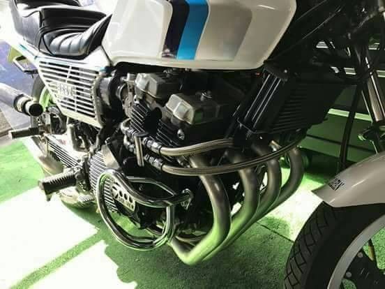 超激安11万1000円 CBX・CBR用アールズ製オイルクーラー(フルセット