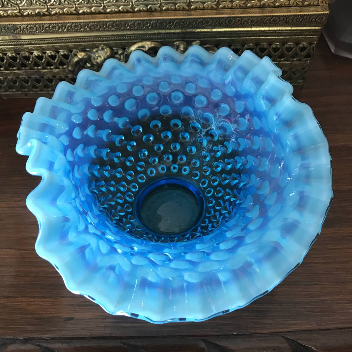 希少品！50s〜オールドフェントンFentonブルーオパールセント