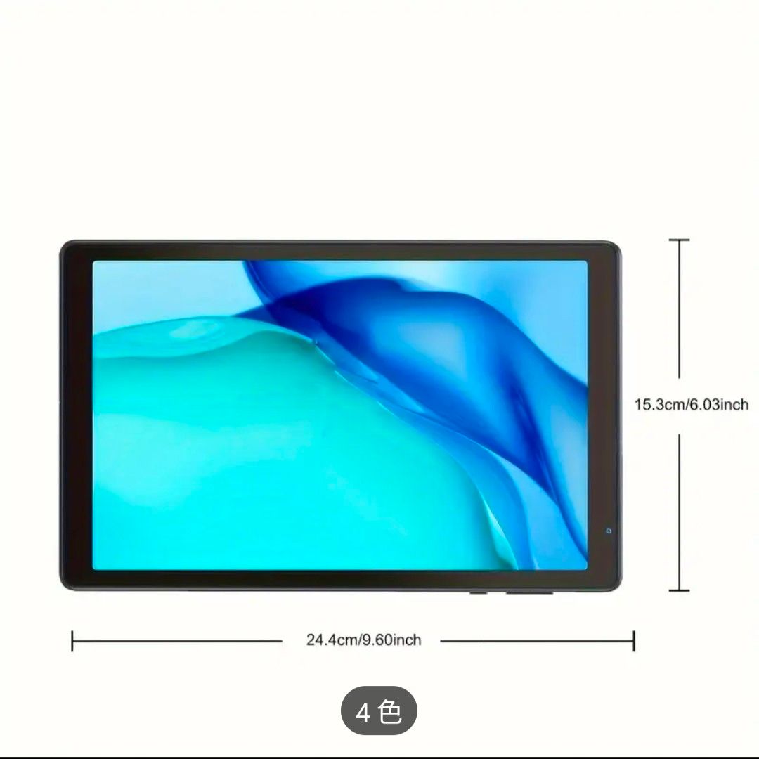 PRITOM 10インチ Android 12 タブレット 4GB DDR (2GB+2GB拡張)RAM