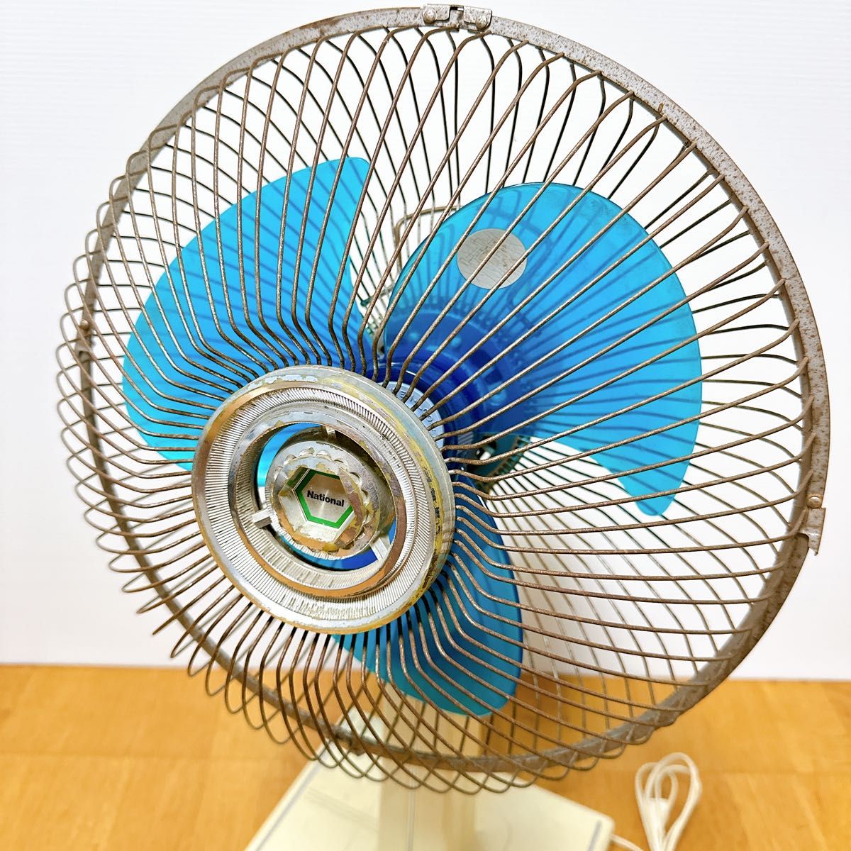 ナショナル 扇風機 昭和レトロ F-30K2K インテリア 置物 昭和家電
