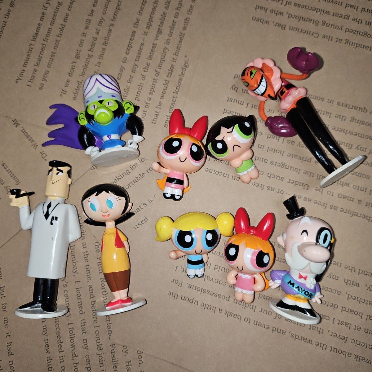 希少 激レア パワーパフガールズ フィギュアコレクションセット レトロ