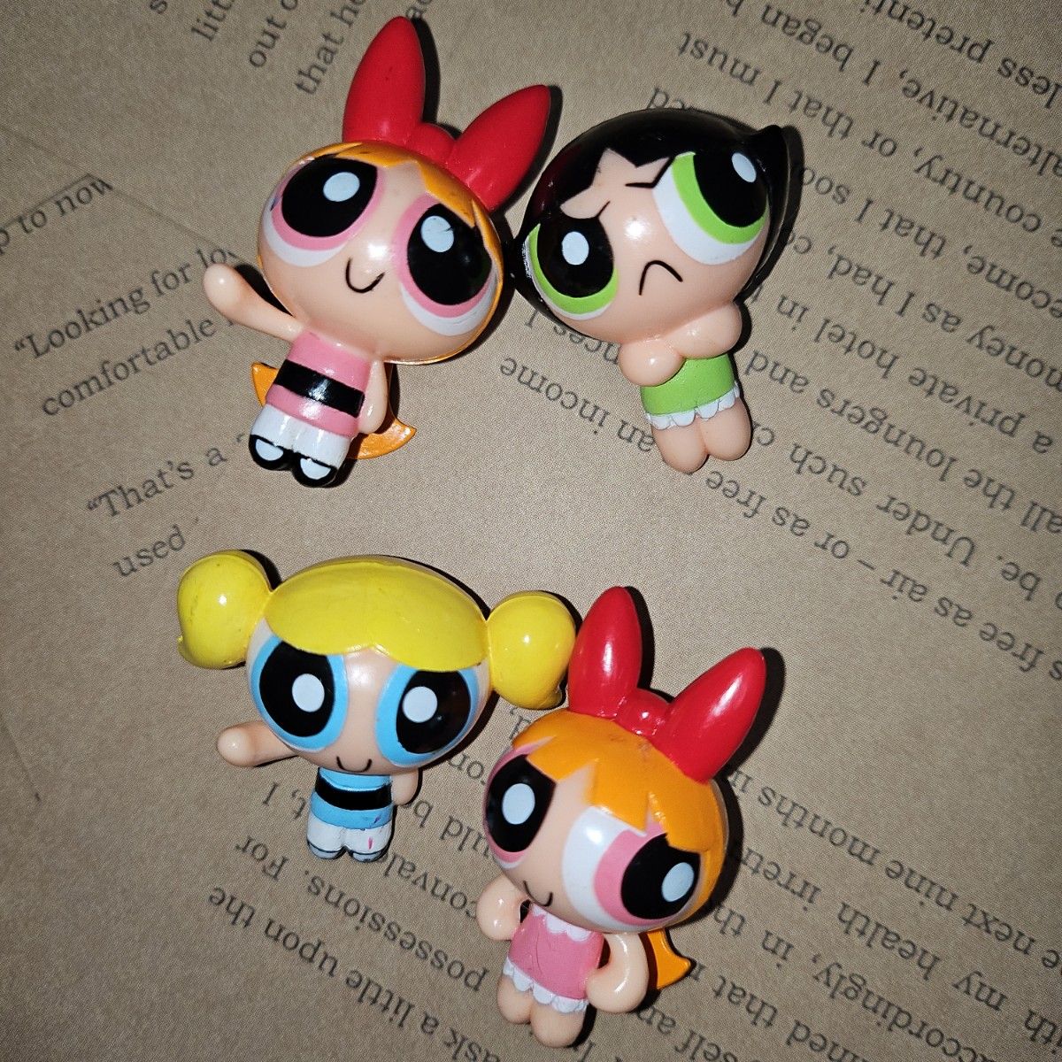 希少 激レア パワーパフガールズ フィギュアコレクションセット レトロ