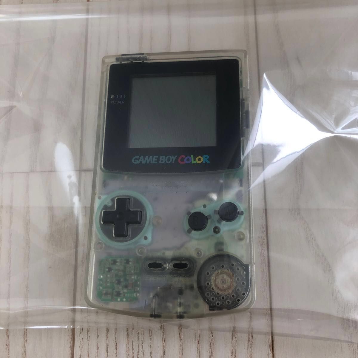 GAME BOY COLOR ゲームボーイカラー 本体 「クリア」 / スケルトン