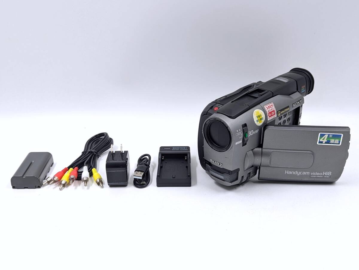 8mmテープのダビングに！ SONY ビデオカメラ CCD-TRV91 【公式通販】