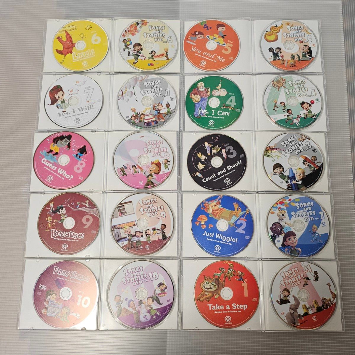 GrapeSEED unit 1 ~ 10 グレープシード ユニット1から10 子ども英語 CD