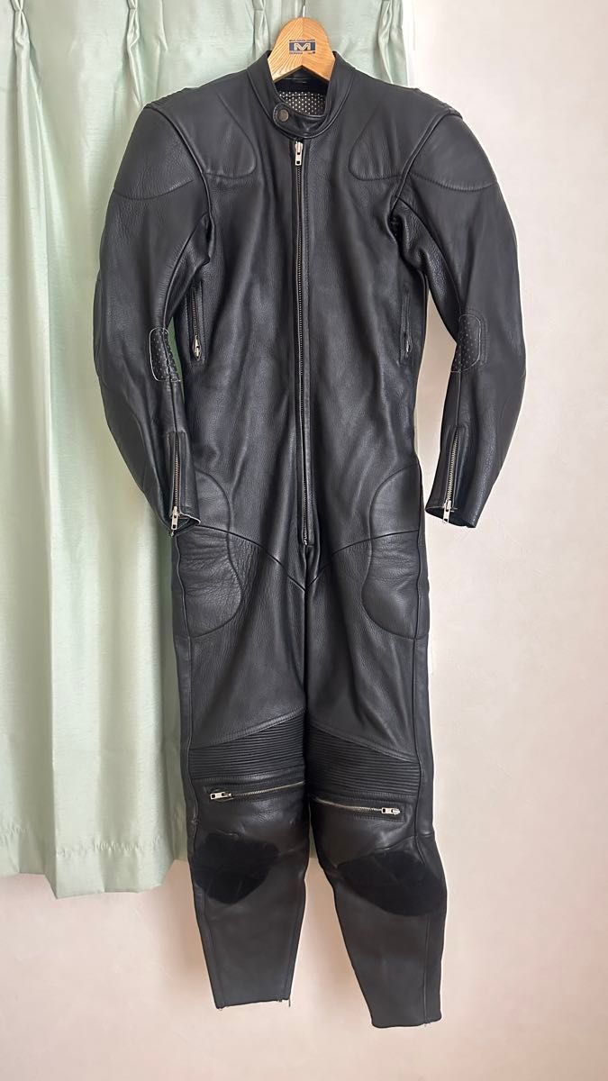 レーシングスーツ 革ツナギ ツナギ 黒｜Yahoo!フリマ（旧PayPayフリマ）