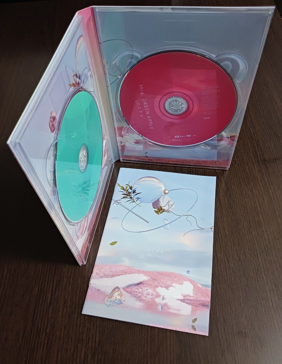 Mrs GREEN APPLE「Unity (初回限定盤)」CD+DVD 2枚組・ブックレット付