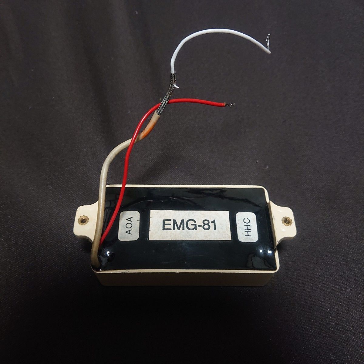 EMG 81 Ivory 旧型 アクティブピックアップ PU ネジ・スプリング付き