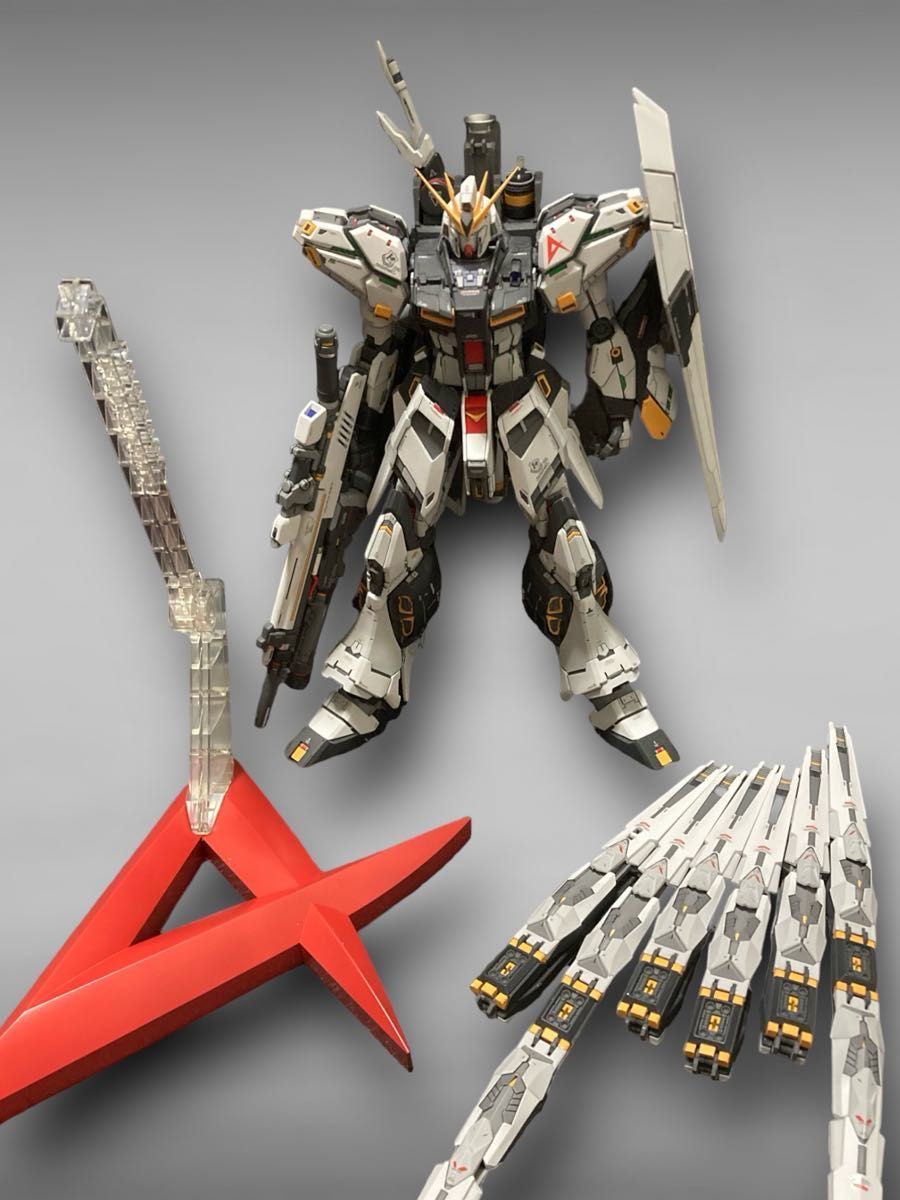 MG hi-νガンダム ver ka 全塗装完成品｜Yahoo!フリマ（旧PayPayフリマ）