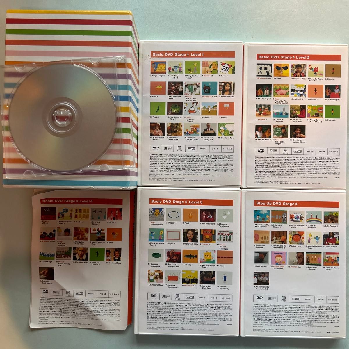 ワールドワイドキッズ DVD 英語教材 Benesse 全30枚 ご希望でCD CD-ROM