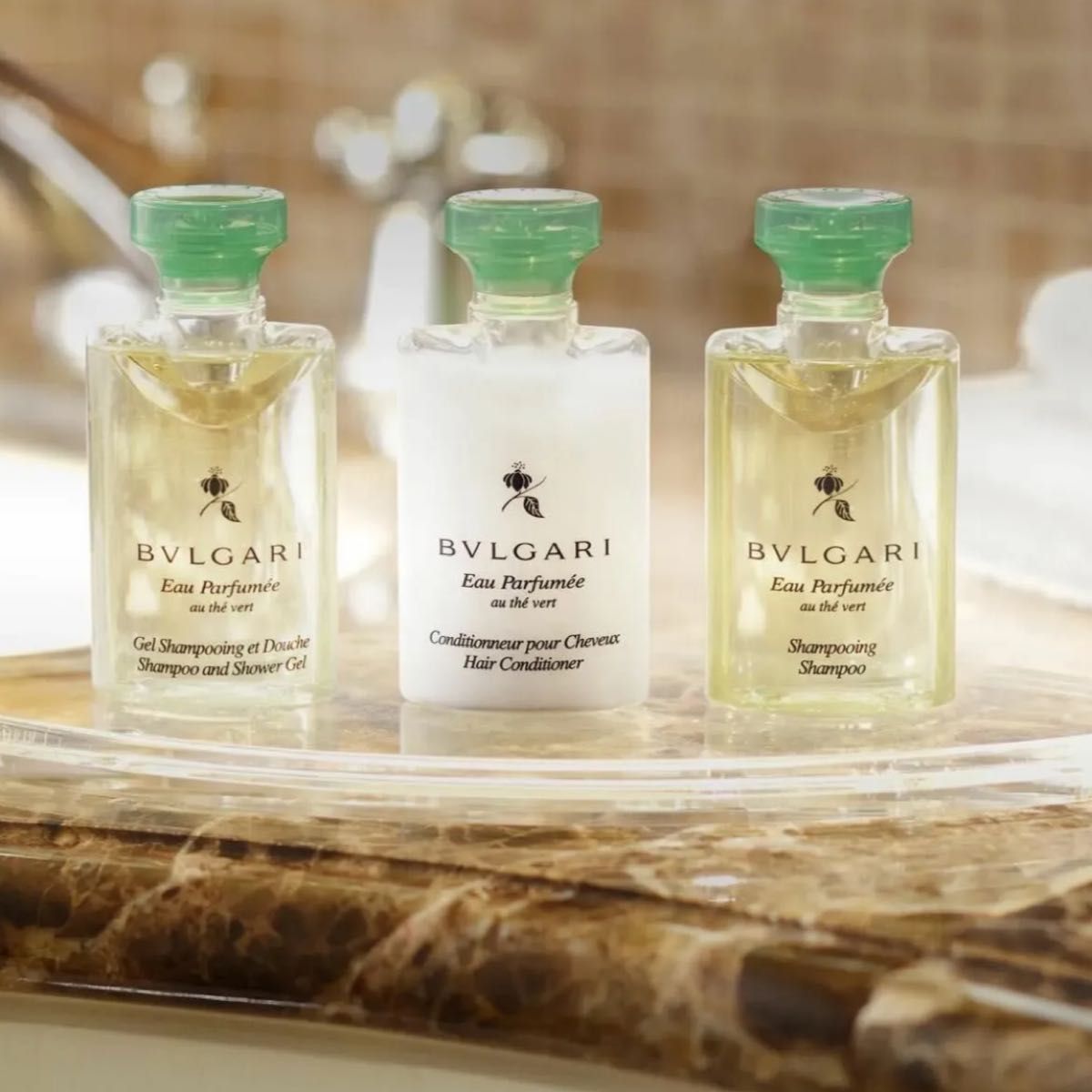 ブルガリ ミニボトル シャンプー コンディショナー ボディウォッシュ