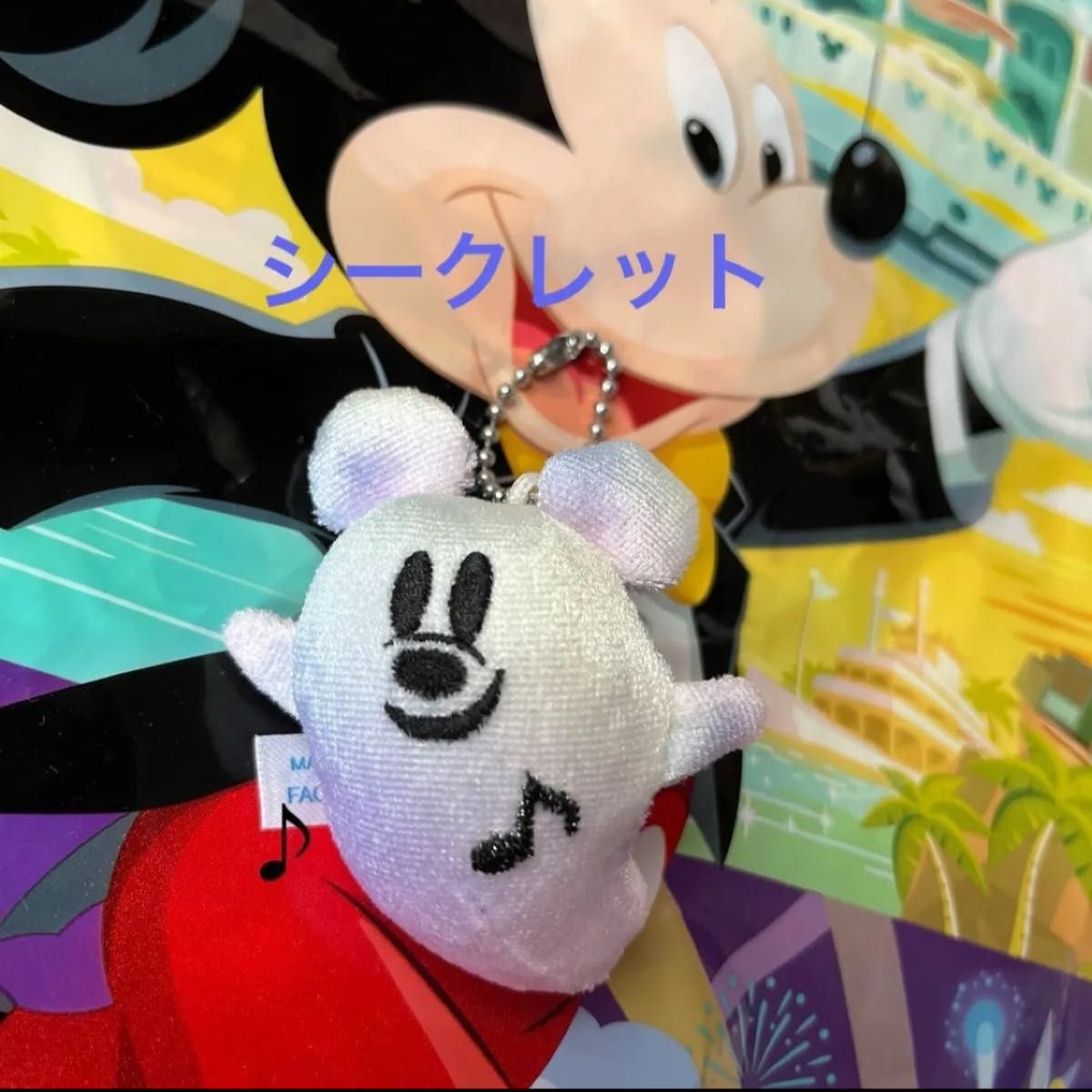 ディズニー ハロウィン ぬいぐるみチャーム おばけ ミッキー ゴースト
