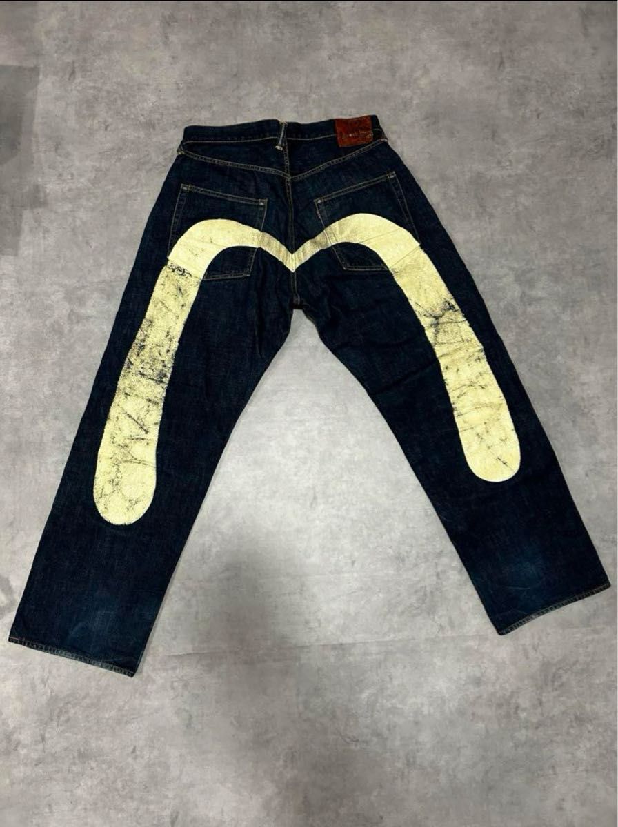 EVISU エヴィス 大黒 デニム ジーンズ ビックカモメ 白カモメ｜Yahoo
