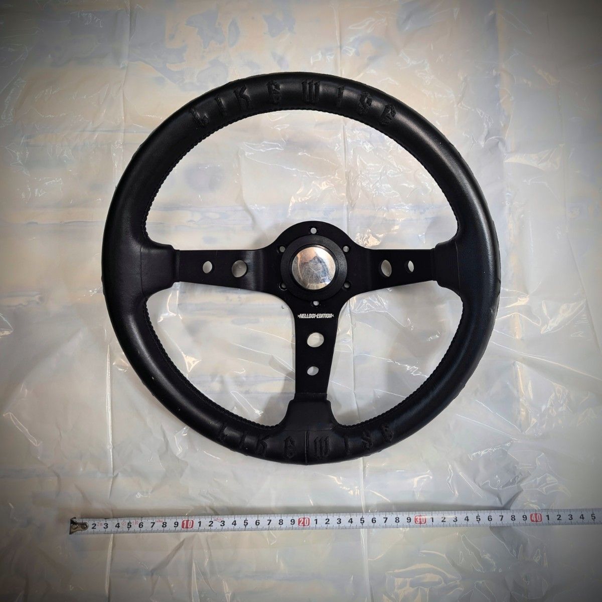 送料込み ライクワイズ HELLBOIエディション ステアリング｜Yahoo