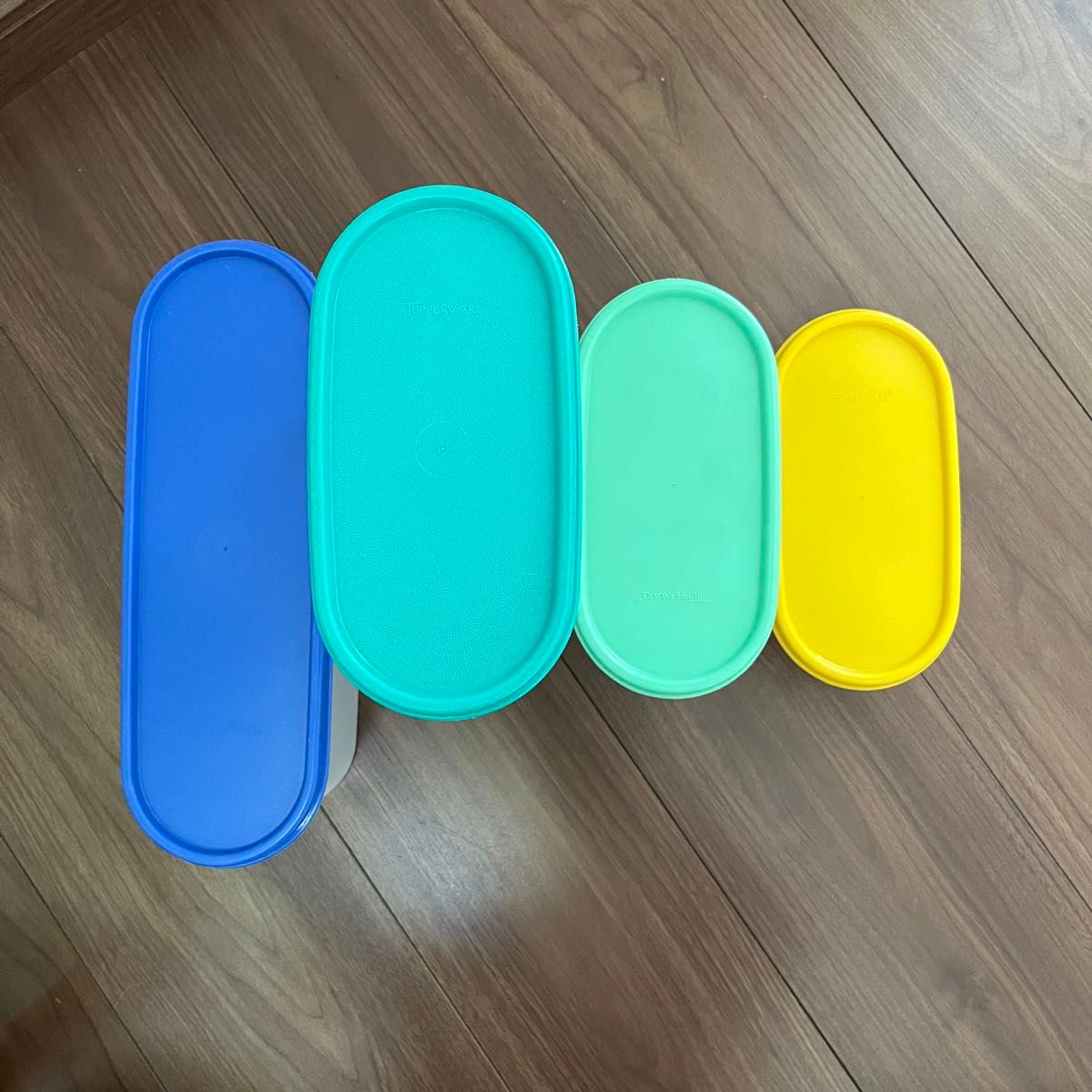 タッパーウェアMMだ円5個 [新品] タッパーウェア MMだ円5点セット