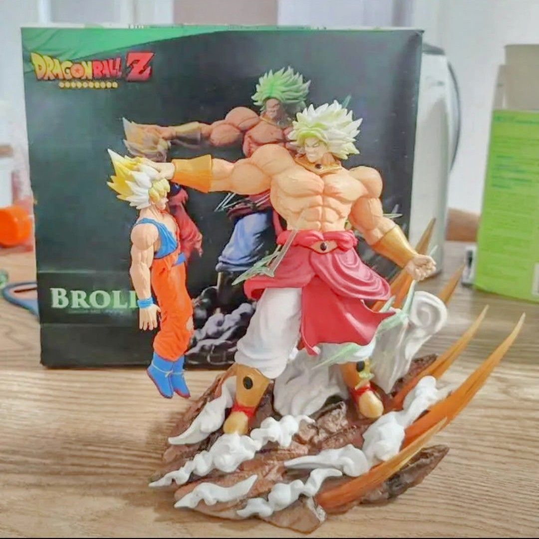即日発送】20cm ドラゴンボール ブロリーvs孫悟空 フィギュア ジオラマ