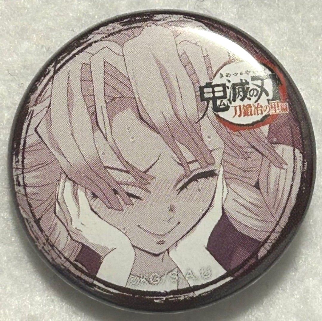 鬼滅の刃 キメツ学園物語 刀鍛冶の里編 甘露寺蜜璃 缶バッジ 全8種