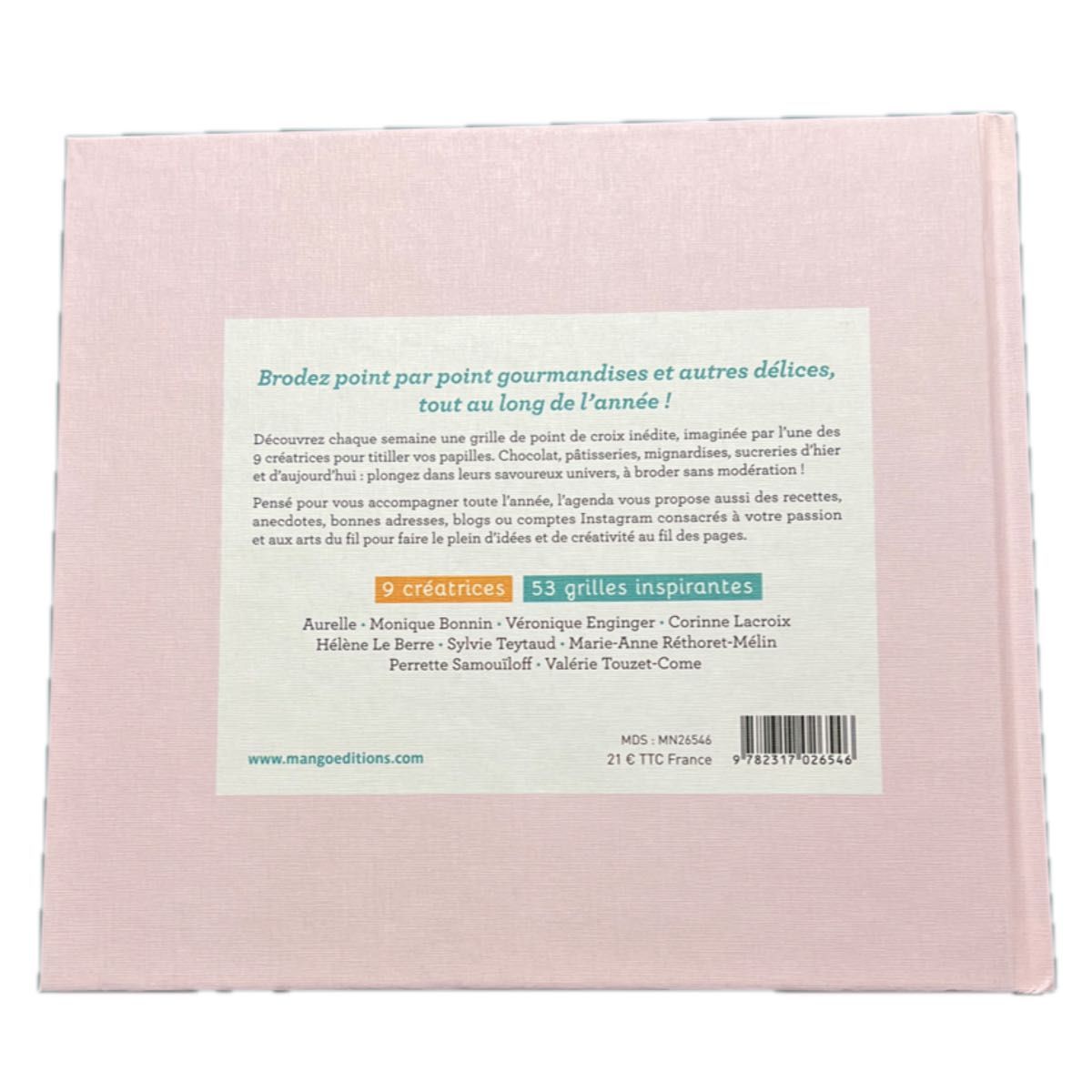 クロスステッチ洋書 Agenda point de croix 2022｜Yahoo!フリマ（旧