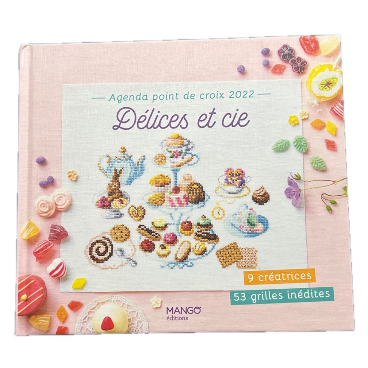 クロスステッチ洋書 Agenda point de croix 2022｜Yahoo!フリマ（旧