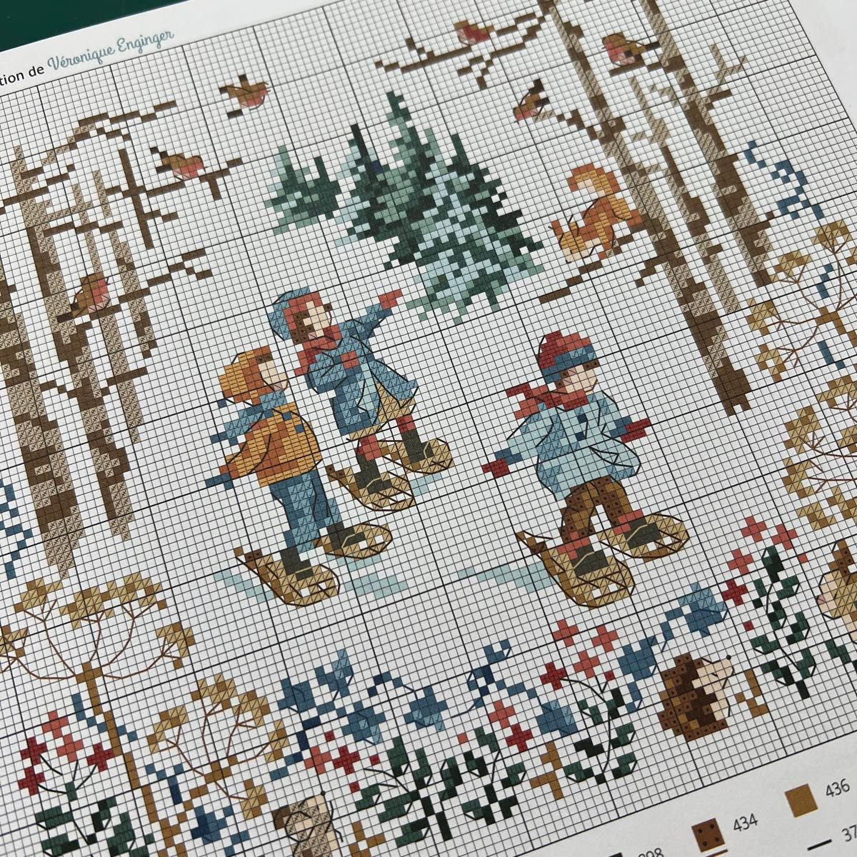 クロスステッチ洋書 Agenda point de croix 2023｜Yahoo!フリマ（旧