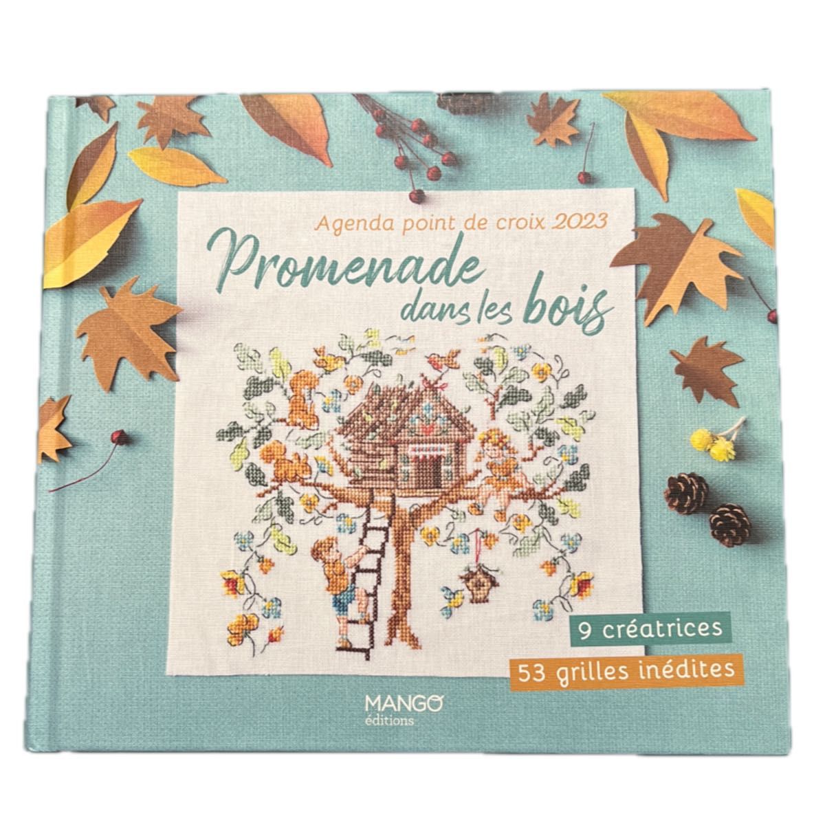 クロスステッチ洋書 Agenda point de croix 2023｜Yahoo!フリマ（旧
