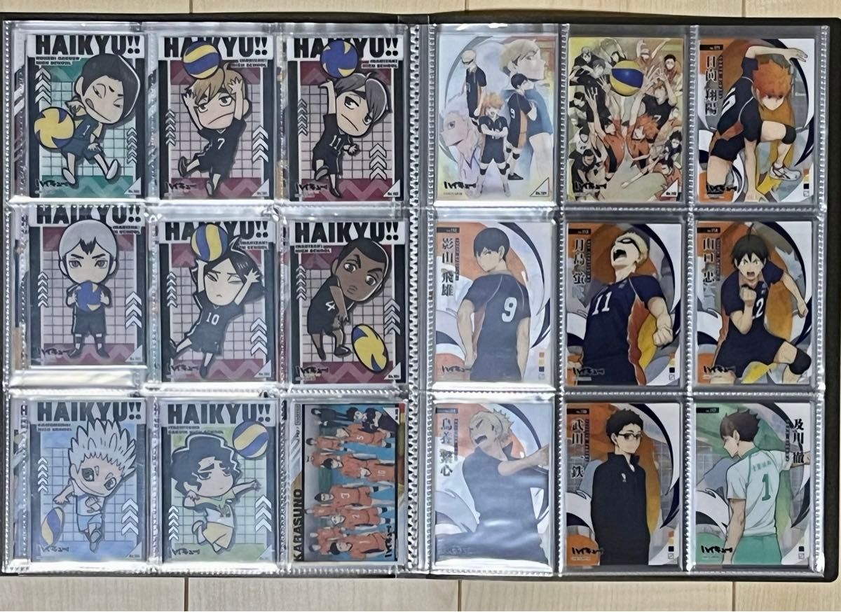 ハイキュー クリアカードコレクション1・2・3 全142種 黒① ハイキュー