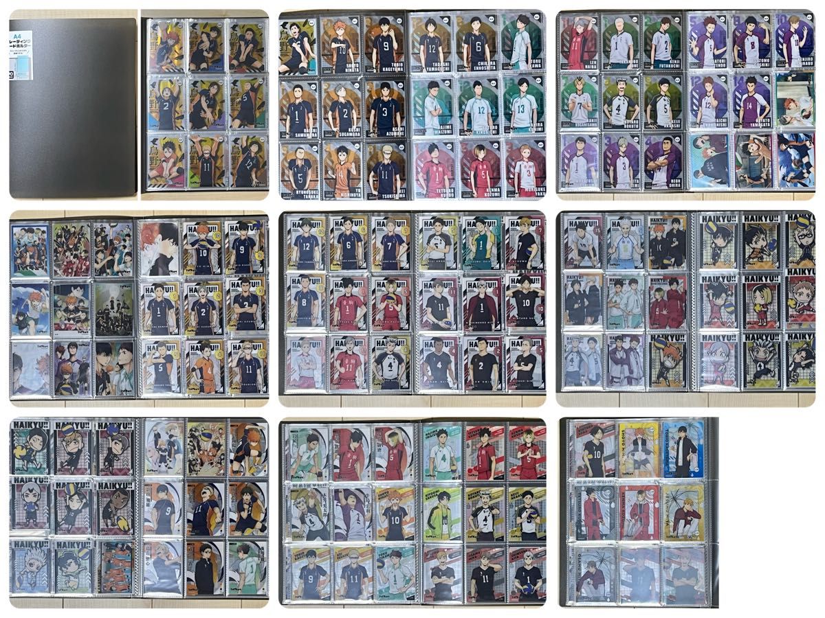 ハイキュー クリアカードコレクション1・2・3全142種 コンプリート品