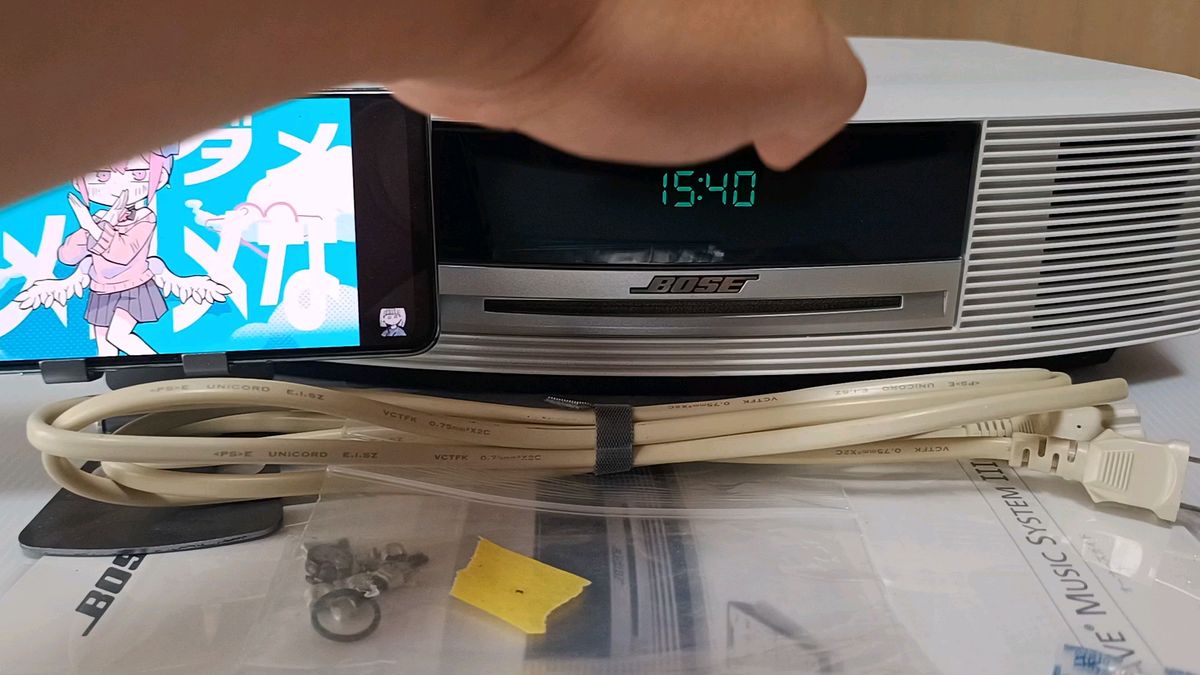 美品整備品 BOSE Wave music system III ワイドFM Blutooth5 0内蔵