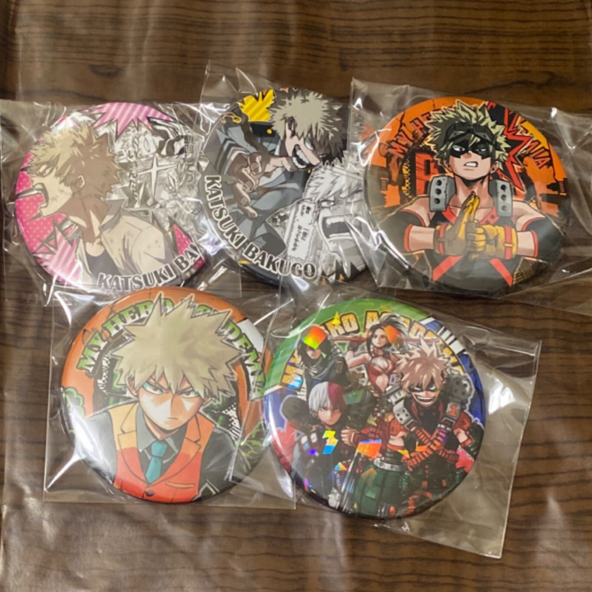 爆豪勝己 十傑 缶バッジ 痛バ A3 ヒロアカ48個 爆豪勝己