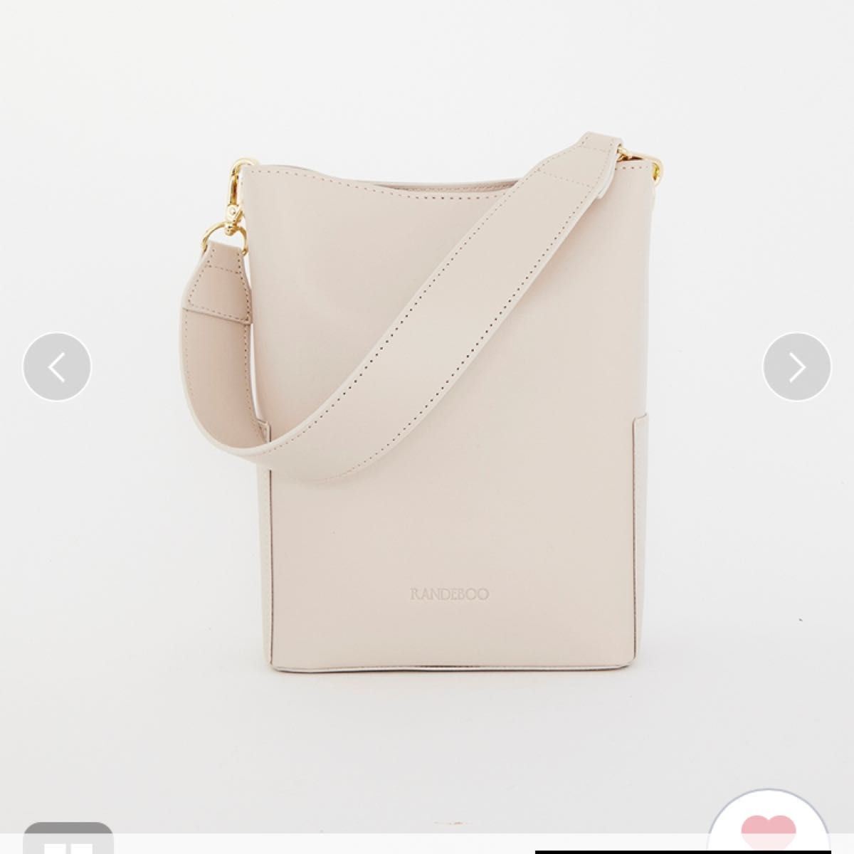 RANDEBOO ランデブー petit bucket bag ショルダーバッグカラー