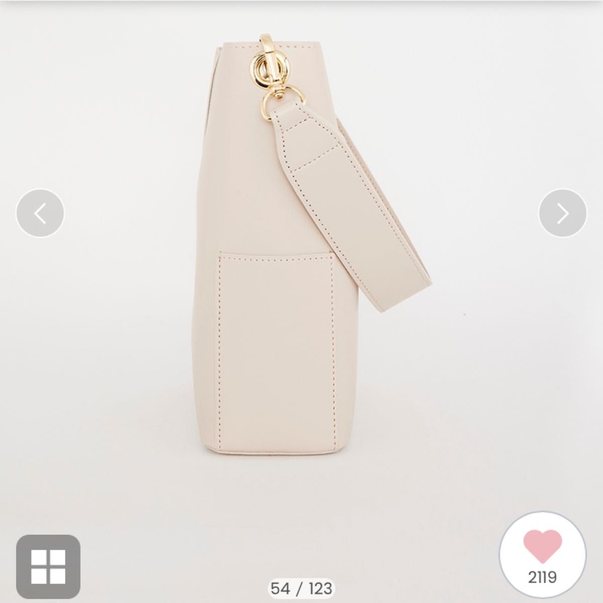 RANDEBOO ランデブー petit bucket bag ショルダーバッグカラー