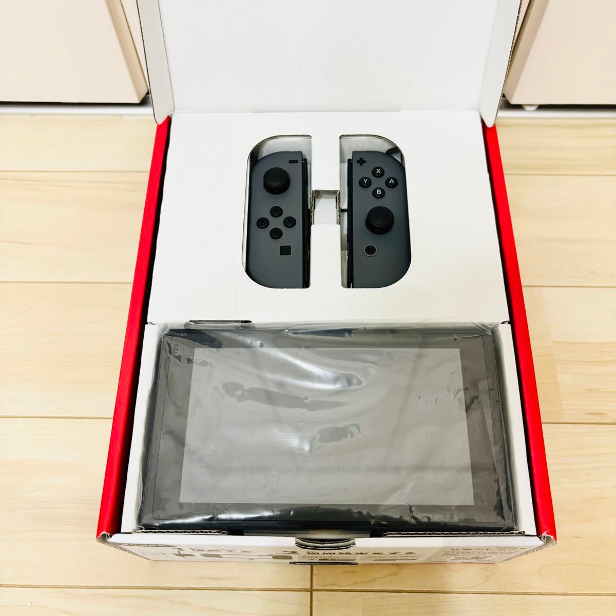 未使用に近い】2024年8月購入 バッテリー強化版 Nintendo Switch